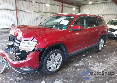 2019 Volkswagen Atlas 3.6L V6 Sel Premium из США, поврежденный, VIN 1V2NR2CA5KC556851